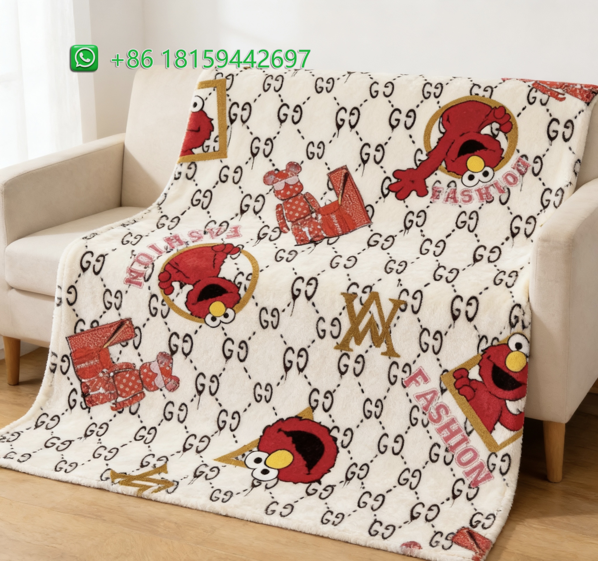Gucci Throw Blankets